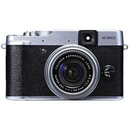 Compactcamera X20 - Zilver + Fujifilm Fujinon Aspherical Lens 18-112 mm f/ 2-2.8 f/2-2.8