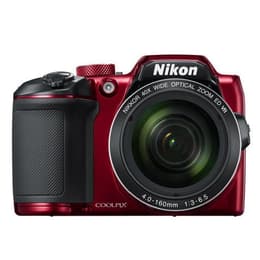 Bridge camera Coolpix B500 - Rood + Nikon Nikkor 40X Wide Optical Zoom ED VR 22.5–900mm f/3–6.5 f/3–6.5