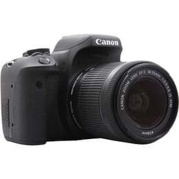 Reflex Canon EOS 750D - Zwart + Lens Canon EF-S 18-55mm f/3.5-5.6 IS STM