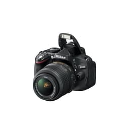 Spiegelreflex - Nikon D5100 Zwart + Lens Nikon AF-S DX Nikkor 18-55mm f/3.5-5.6G II ED DX