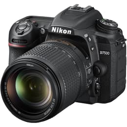 Spiegelreflexcamera D7500 - Zwart + Nikon AF-S DX Nikkor 18-140mm f/3.5-5.6G ED VR f/3.5-5.6