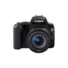 Reflex Canon EOS 200D - Zwart + Lens  18-55mm f/4-5.6ISSTM