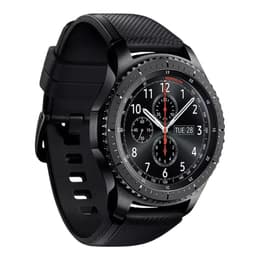 Horloges Samsung Cardio GPS Galaxy Watch S3 Frontier - Zwart