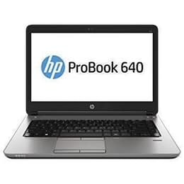 HP ProBook 640 G1 14" Core i5 2.6 GHz - SSD 128 GB - 4GB AZERTY - Frans