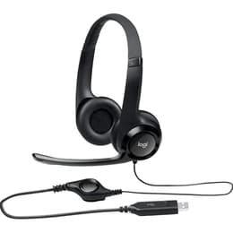 H390 Hoofdtelefoon - bedraad microfoon Zwart