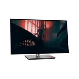 27-inch Lenovo ThinkVision P27h-30 2560 x 1440 LED Beeldscherm Zwart