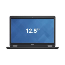 Dell Latitude E7270 12" Core i5 2.4 GHz - SSD 256 GB - 4GB AZERTY - Frans