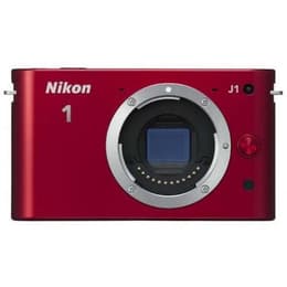 Nikon 1 J1 - Rood + Nikon 1 Nikkor 10-30mm f/3.5-5.6 VR