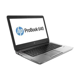 HP ProBook 640 G1 14" Core i3 2.4 GHz - SSD 256 GB - 8GB AZERTY - Frans