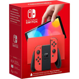 Switch OLED 64GB - Rood - Limited edition Mario