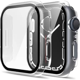 Hoesje Apple Watch Series 8 - 41 mm - Kunststof - Transparant