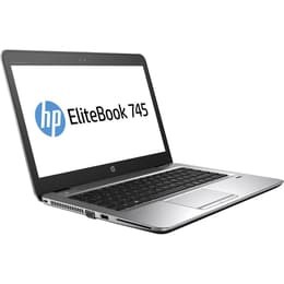 HP EliteBook 745 G3 14" A12 2.1 GHz - SSD 128 GB - 4GB QWERTY - Zweeds