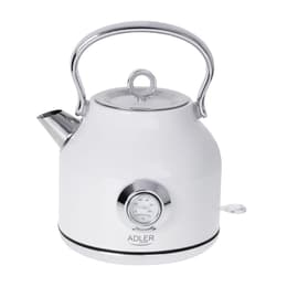 Adler AD 1346B Bouilloire avec thermomètre 1,7 STRIX - Puissance 1850-2200W - Coloris Blanc Wit L - Waterkoker