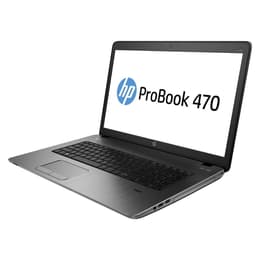 HP ProBook 470 G2 17" Core i7 2.4 GHz - SSD 240 GB - 8GB AZERTY - Frans