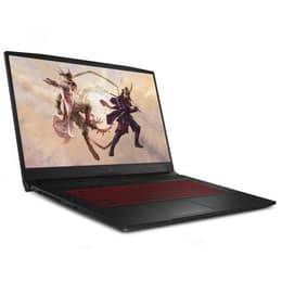 MSI GF76 Katana 11UC-062XFR 17" Core i7 2.3 GHz - SSD 512 GB - 16GB - Nvidia GeForce RTX 3050 AZERTY - Frans