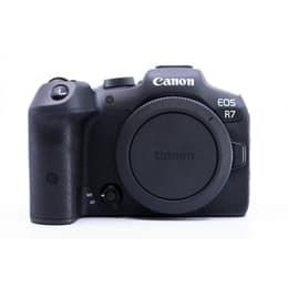 Spiegelreflexcamera - Canon EOS R7 Alleen behuizing Zwart