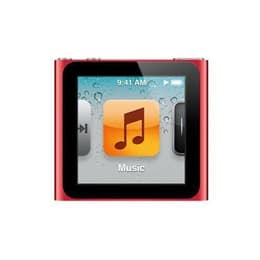 Apple iPod Nano 6th Gen MP3 & MP4 speler 8GB- Rood