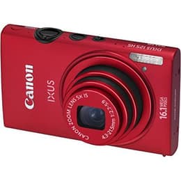 Compactcamera Ixus 125 HS - Rood + Canon Zoom Lens 5x IS 24-120mm f/2.7-5.9 f/2.7-5.9