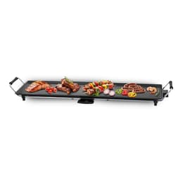 Plancha XXL Dolce Casa DC-PLA-90-CM Antiadhésive - Thermostat Ajustable, 1800W Poignée Rembourrée, pour 8 Personnes, 90 x 23CM Bakplaat