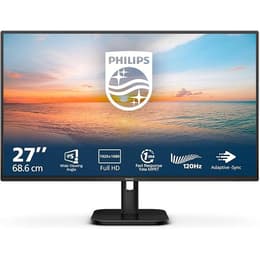 27-inch Philips 27E1N1100A/00 1920 x 1080 LCD Beeldscherm Zwart
