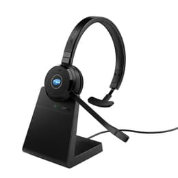 Evolve 65 TE Mono geluidsdemper Hoofdtelefoon - bedraad + draadloos microfoon Zwart