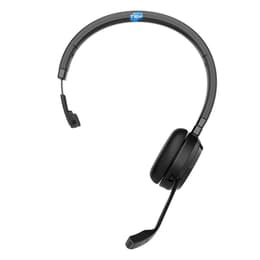 Evolve 65 TE Mono geluidsdemper Hoofdtelefoon - bedraad + draadloos microfoon Zwart