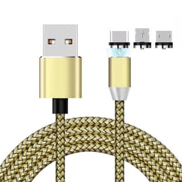 Smartphone oplader Shop-Story Magnetic Cable Gold