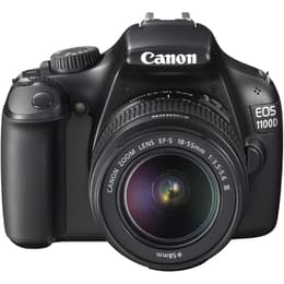 Spiegelreflexcamera Canon EOS 1100D - Zwart + Lens Canon EF-S 18-55mm f/3.5-5.6 III