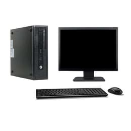 Hp EliteDesk 800 G1 SFF 22" Core i3 3,4 GHz - HDD 2 To - 8GB