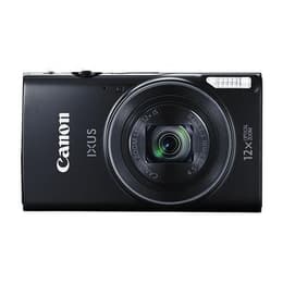 Compactcamera Ixus 177 - Zwart + Canon Zoom Lens 12X IS 28-224mm f/3.2 f/3.2