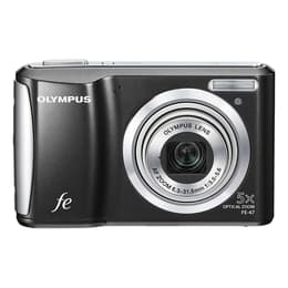 Compactcamera FE 47 - Zwart + Olympus AF Zoom 36-180mm f/3.5-5.6 f/3.5-5.6