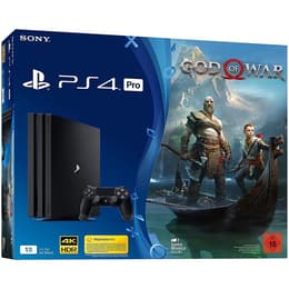 PlayStation 4 Pro 1000GB - Zwart - Limited edition God of War + God of War