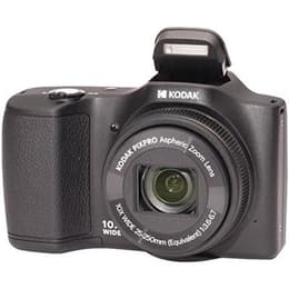 Compactcamera PixPro FZ102 - Zwart + Kodak Kodak PixPro Aspheric Zoom Lens 25-250 mm f/3.6-6.7 f/3.6-6.7