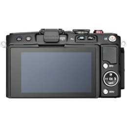 Hybride camera Olympus PEN E-PL6 - Zwart + Lens Olympus M.Zuiko Digital ED 14-42mm F3.5-5.6 EZ