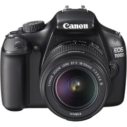 Reflex Canon EOS 1100D - Zwart + Lens Canon EF-S 18-55mm f/3.5-5.6 III