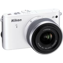 1 J3 - Wit + Nikon Nikkor 30-110 mm f/3.8-5.6 VR f/3.8-5.6
