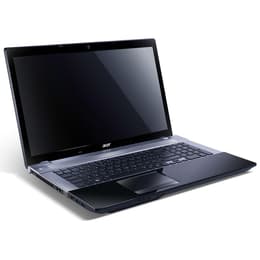 Acer Aspire V3-731 17" Pentium 2.4 GHz - SSD 64 GB + HDD 250 GB - 4GB AZERTY - Frans