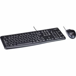 Logitech Toetsenbord QWERTY Arabisch MK120 wired mouse and keyboard kit with preapplied layout stickers