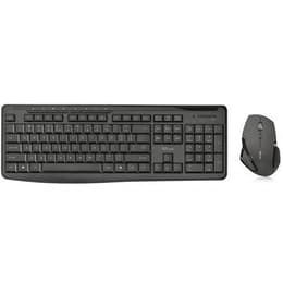 Trust Toetsenbord QWERTY Spaans Draadloos Evo Wireless keyboard + mousewith siloent keys