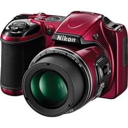 CoolPix L820 - Rood + Nikon Nikkor 30X Optical Zoom 22.5-675 mm f/3-5.8 f/3-5.8
