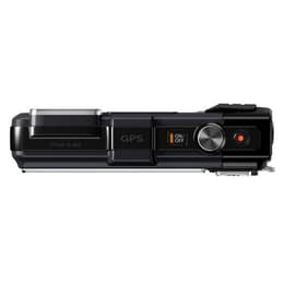 Compact - Olympus Stylus TG-835 - Zwart + Olympus Wide Optical Zoom 5-25mm f/2.3