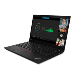 Lenovo ThinkPad T14 G1 14" Core i7 1.8 GHz - SSD 256 GB - 16GB QWERTZ - Duits