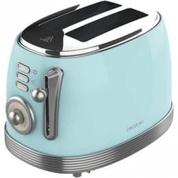 Broodrooster Cecotec Toast&Taste 800 Vintage Light Blue sleuven -