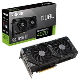 Asus NVIDIA GeForce RTX 4070 12GB GDDR6X DUAL OC Grafische Kaart