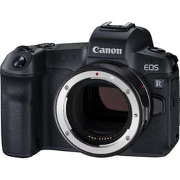Hybride camera Canon EOS R Alleen Body - Zwart