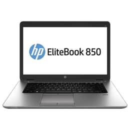 HP EliteBook 850 G2 15" Core i5 2.3 GHz - SSD 256 GB - 16GB QWERTY - Engels