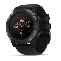 Horloges Garmin Cardio GPS Fénix 5 Plus - Zwart