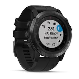 Horloges Garmin Cardio GPS Fénix 5 Plus - Zwart