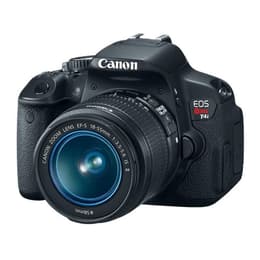 Spiegelreflexcamera - Canon EOS Rebel T4I Zwart + Lens Canon EF-S 18-55mm f/3.5-5.6 IS II
