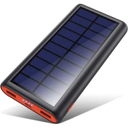 Externe batterij Simpletek Power Bank 26800mAh 5V 2xUSB 1xMicro-USB Solar Panel